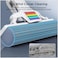 Zalcoon Rainbow Cotton Sponge Mop 13 Inch, Self Squeeze Super Absorbent PVA Sponge Heads, Automatic Sponge Release System, Household Cleaning Tool For Kitchen, Tiles, Multi-Surface Hard Floors