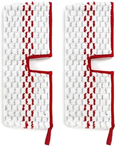 Zalcoon 2 Pack Reusable Replacement Mop Pads, Microfiber Washable Spray Mop Refills Compatible With Vileda Promist Max Spary Mop