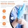 Zalcoon Nitrile Exam Gloves Disposable Latex Free Powder Free Chemical Resistance Disposable Gloves For Medical Exam, Home, Cleaning, Food Prep, Food Safe And Non-Sterile (10 Pack X 100 Pieces)