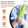 Zalcoon Nitrile Exam Disposable Gloves, Powder Free, Latex Free, Best For Restaurant, Saloon, Kitchen, Cleaning, Food Prep (100 Pieces X 1 Pack)