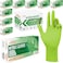 Zalcoon Nitrile Exam Gloves Disposable Latex Free Powder Free Chemical Resistance Disposable Gloves For Medical Exam, Home, Cleaning, Food Prep, Food Safe And Non-Sterile (10 Pack X 100 Pieces)