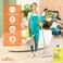 Zalcoon 3 Litre X 4 Packs Antibacterial Power Floor Cleaner With 4 Times Powerful Cleaning, Lavender Fragrance, Multi-Purpose Fabreez Liquid Cleaner Household Non-Toxic Hardwood Floor Cleaner