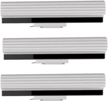 Zalcoon Sponge Mop Refill (Mop-Head) - Set Of 3 Super Absorbent PVA Sponge Refill, Compatible With Quick Release Sponge Mop 33cm (Grey And Olive Green)