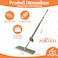 Zalcoon Flat Mop With Wringer Set, 4 Extra Pads, Wet And Dry Mops For Floor Cleaning Microfiber Pad With Long Handle, 360&deg; Freely Rotating Head, Household Cleaning Tool For Multi-Surface Hard Floors