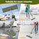 Zalcoon Flat Mop Refills 6 PCS Wet And Dry Pads For Floor Cleaning Microfiber Mop Head Replacement, Household Cleaning Tool For Tiles, Multi-Surface Hard Floors