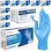 Zalcoon Vinyl Exam Gloves (Extra Large), Blue, Latex-Free, Powder-Free, Disposable Gloves, Case of 1000 (10 Packs x 100 Pieces)