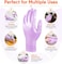 ZALCOON Vinyl Lilac disposable Gloves, 4.5g latex free Powder Free   Gloves for light use, Home, Cleaning, Food Prep, Food safe and Non-Sterile Small (S) (1 Pack x 100 Pieces)
