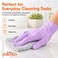 ZALCOON Vinyl Lilac disposable Gloves, 4.5g latex free Powder Free   Gloves for light use, Home, Cleaning, Food Prep, Food safe and Non-Sterile Medium (M) (1 Pack x 100 Pieces)