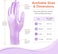 ZALCOON Vinyl Lilac disposable Gloves, 4.5g latex free Powder Free   Gloves for light use, Home, Cleaning, Food Prep, Food safe and Non-Sterile Large  (L) (1 Pack x 100 Pieces)