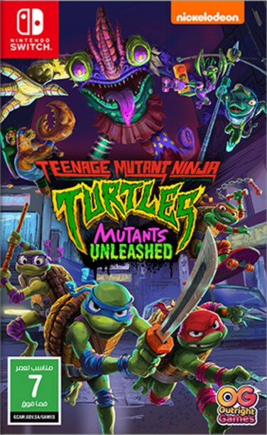 Outright Games Teenage Mutant Ninja Turtles: Mutants Unleashed Switch