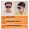 Atom Kids Polarized Sunglasses - 100% Uv400 Protection , Lightweight &amp; Children Friendly For Indoor Outdoor Ideal Shades Girls Boys Aged 5-12