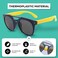 Atom Kids Polarized Sunglasses - 100% Uv400 Protection , Lightweight &amp; Children Friendly For Indoor Outdoor Ideal Shades Girls Boys Aged 5-12