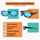 Atom Kids Polarized Sunglasses - 100% Uv400 Protection , Lightweight &amp; Children Friendly For Indoor Outdoor Ideal Shades Girls Boys