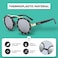 Atom Kids Polarized Sunglasses - 100% UV400 Protection , Lightweight &amp; Children Friendly For Indoor Outdoor Ideal Shades Girls Aged 5-12 Years
