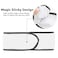 Wownect- Facial Spa Headband, Ultra Soft Microfiber Adjustable Face Wash Headband Reusable Cloth Stretch Towel   White