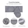 Wownect- Facial Spa Headband, Ultra Soft Microfiber Adjustable Face Wash Headband Reusable Cloth Stretch Towel   White