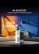 Wownect - Smart Mini Android Projector 5500 Lumens with 150&quot; Display  Built-in Dual Hi-Fi Speakers Supported 1080P (60FPS) Portable Projector 4K