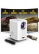 Wownect - Smart Mini Android Projector 5500 Lumens with 150&quot; Display  Built-in Dual Hi-Fi Speakers Supported 1080P (60FPS) Portable Projector 4K