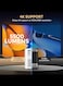 Wownect - Smart Mini Android Projector 5500 Lumens With 100" Projector Screen included Built-in Dual Hi-Fi Speakers Supported 1080P (60FPS) Portable Projector 4K
