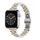 O Ozone - Slim Metal Straps for Apple Watch Series 10   Ultra 2   8 Ultra   9   8   7   6, 42mm 41mm 40mm 38mm for Women - Silver &amp; Gold
