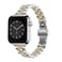 O Ozone - Slim Metal Straps for Apple Watch Series 10   Ultra 2   8 Ultra   9   8   7   6, 49mm 46mm 45mm 44mm 42mm for Women - Silver &amp; Gold