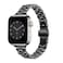 O Ozone - Slim Metal Straps for Apple Watch Series 10   Ultra 2   8 Ultra   9   8   7   6, 49mm 46mm 45mm 44mm 42mm for Women - Black