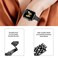 O Ozone - Slim Metal Straps for Apple Watch Series 10   Ultra 2   8 Ultra   9   8   7   6, 49mm 46mm 45mm 44mm 42mm for Women - Silver