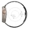 O Ozone - Titanium Metal Watch Band For Apple Watch Series 10   Ultra 2   8 Ultra   9   8   7   6, 49/46/45/44/42mm, Metal Replacement Wristband for Men - Black