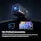 Mini Android Projector   Native 1080P Supports 4K  Dual Band WiFi and Bluetooth 5.0  Auto Focus &amp; Keystone  Home theater video Projector