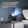 Mini Android Projector with Wifi and Bluetooth  [Latest Android 13.0] 200 ANSI Lumens With Electric Focus  Portable Smart Projector with Built in Apps