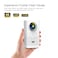 Wownect- WP110 Mini Portable Projector  Built in Battery 150 ANSI Lumens  1080P Full HD Support  Android 13