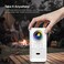 Wownect- WP110 Mini Portable Projector  Built in Battery 150 ANSI Lumens  1080P Full HD Support  Android 13