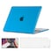 O Ozone - Crystal Case MacBook Air 13 inch (A2681) M2 2022, (A3113) M3 2024 with Keyboard Cover &amp; Screen Protector - Blue