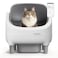 Self Cleaning Cat Litter Box, Open Top Design, Smart App Controlled, Automatic Litter Box for Multiple Cats  Quiet Operation, Odor Free Waste Disposal includes Trash Bags