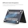 O Ozone - Rubberized Matte Case MacBook Pro 13 inch (A1706, A1708, A1989, A2159, A2289, A2251, A2338, 2016, 2018-2020) with Keyboard Cover &amp; Screen Protector - Black