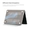 O Ozone - Rubberized Matte Case MacBook Pro 13 inch (A1706, A1708, A1989, A2159, A2289, A2251, A2338, 2016, 2018-2020) with Keyboard Cover &amp; Screen Protector - Grey