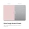 O Ozone - Rubberized Matte Case MacBook Air 13 inch (A2681) M2 2022, (A3113) M3 2024 with Keyboard Cover &amp; Screen Protector - Pink
