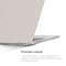 O Ozone - Candy Case MacBook Air 13 inch (A2681) M2 2022, (A3113) M3 2024 with Keyboard Cover &amp; Screen Protector - Rock Grey