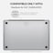 O Ozone - Candy Case MacBook Air 13 inch (A2681) M2 2022, (A3113) M3 2024 with Keyboard Cover &amp; Screen Protector - Rock Grey