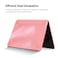 O Ozone - Candy Case MacBook Air 15 inch (A2941) M2 2023, (A3114) M3 2024 with Keyboard Cover &amp; Screen Protector - Cream Pink
