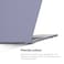 O Ozone - Candy Case MacBook Air 15 inch (A2941) M2 2023, (A3114) M3 2024 with Keyboard Cover &amp; Screen Protector - Lavender Grey