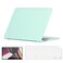 O Ozone - Candy Case MacBook Air 15 inch (A2941) M2 2023, (A3114) M3 2024 with Keyboard Cover &amp; Screen Protector - Cream Green
