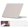 O Ozone - Candy Case MacBook Pro 16 inch (A2485) M1 2021 (A2780) M2 (A2991) M3 2023 (A3403, A3186) M4 2024 with Keyboard Cover &amp; Screen Protector - Rock Grey