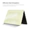 O Ozone - Candy Case MacBook Pro 16 inch (A2485) M1 2021 (A2780) M2 (A2991) M3 2023 (A3403, A3186) M4 2024 with Keyboard Cover &amp; Screen Protector - Cream Yellow