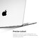 O Ozone - Perfect Fit Ultra-thin Super Crystal  MacBook Air 13 inch (A2681) M2 2022, (A3113) M3 2024 with Keyboard Cover &amp; Screen Protector - Clear