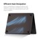 O Ozone - Perfect Fit Ultra-thin Super Crystal  MacBook Air 13 inch (A2681) M2 2022, (A3113) M3 2024 with Keyboard Cover &amp; Screen Protector - Midnight Black