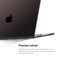 O Ozone - Perfect Fit Ultra-thin Super Crystal  MacBook Air 13 inch (A2681) M2 2022, (A3113) M3 2024 with Keyboard Cover &amp; Screen Protector - Midnight Black