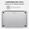 O Ozone - Perfect Fit Ultra-thin Super Crystal  MacBook Air 13 inch (A2681) M2 2022, (A3113) M3 2024 with Keyboard Cover &amp; Screen Protector - Midnight Black