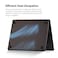O Ozone - Perfect Fit Ultra-thin Super Crystal  MacBook Air 15 inch (A2941) M2 2023, (A3114) M3 2024 with Keyboard Cover &amp; Screen Protector - Midnight Black