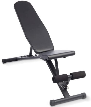 ULTIMAX Adjustable Weight Bench - 6-Position Utility Bench for Strength Training &amp; Full-Body Workouts
